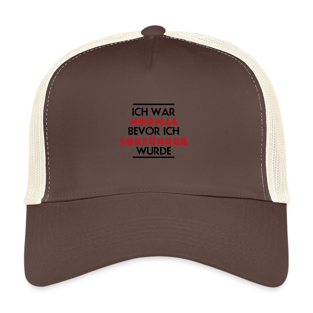 Trucker Cap - Braun/Beige