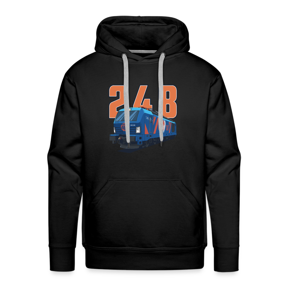 Männer Premium Hoodie - Schwarz