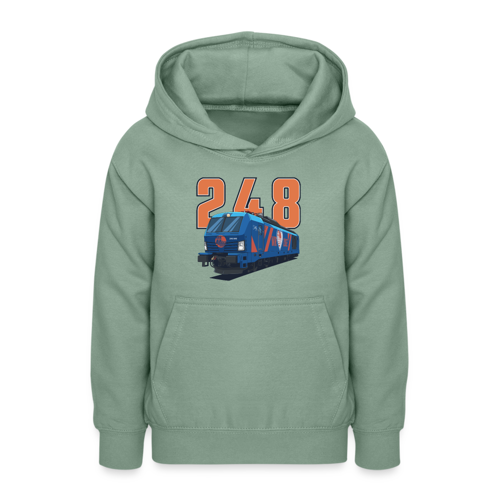 Teenager Hoodie - Graugrün
