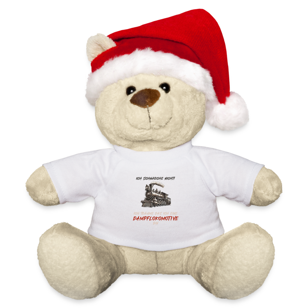 Weihnachtsteddy - Weiß