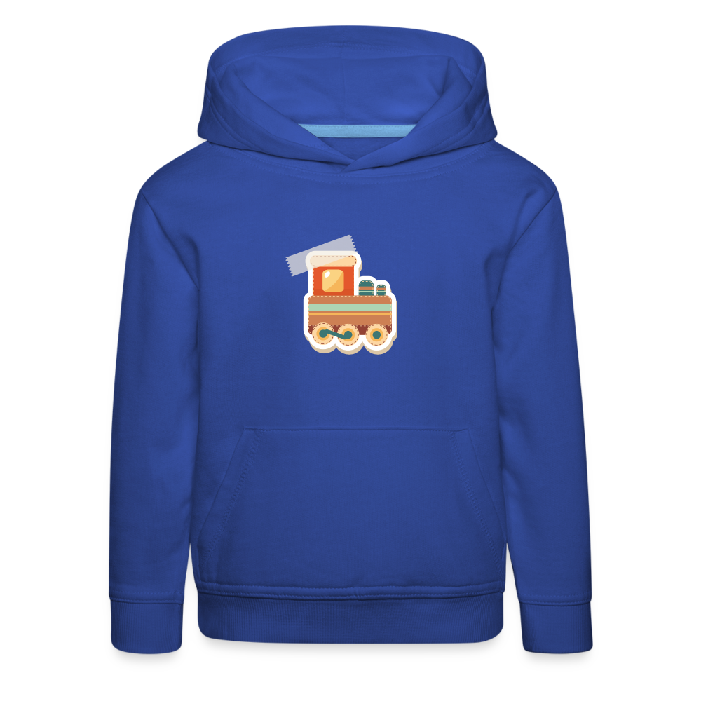 Kinder Premium Hoodie - Royalblau