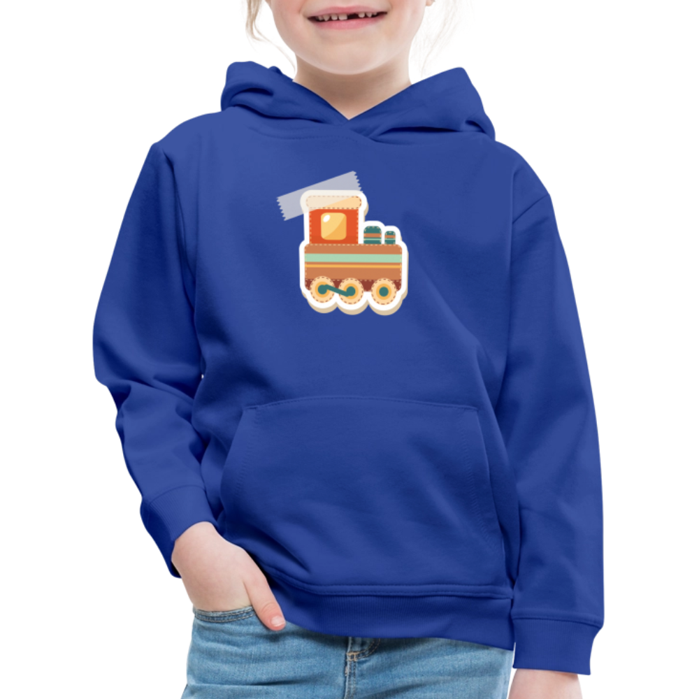 Kinder Premium Hoodie - Royalblau