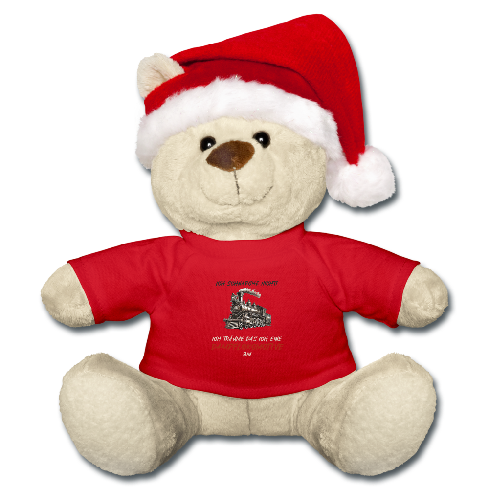 Weihnachtsteddy - Rot