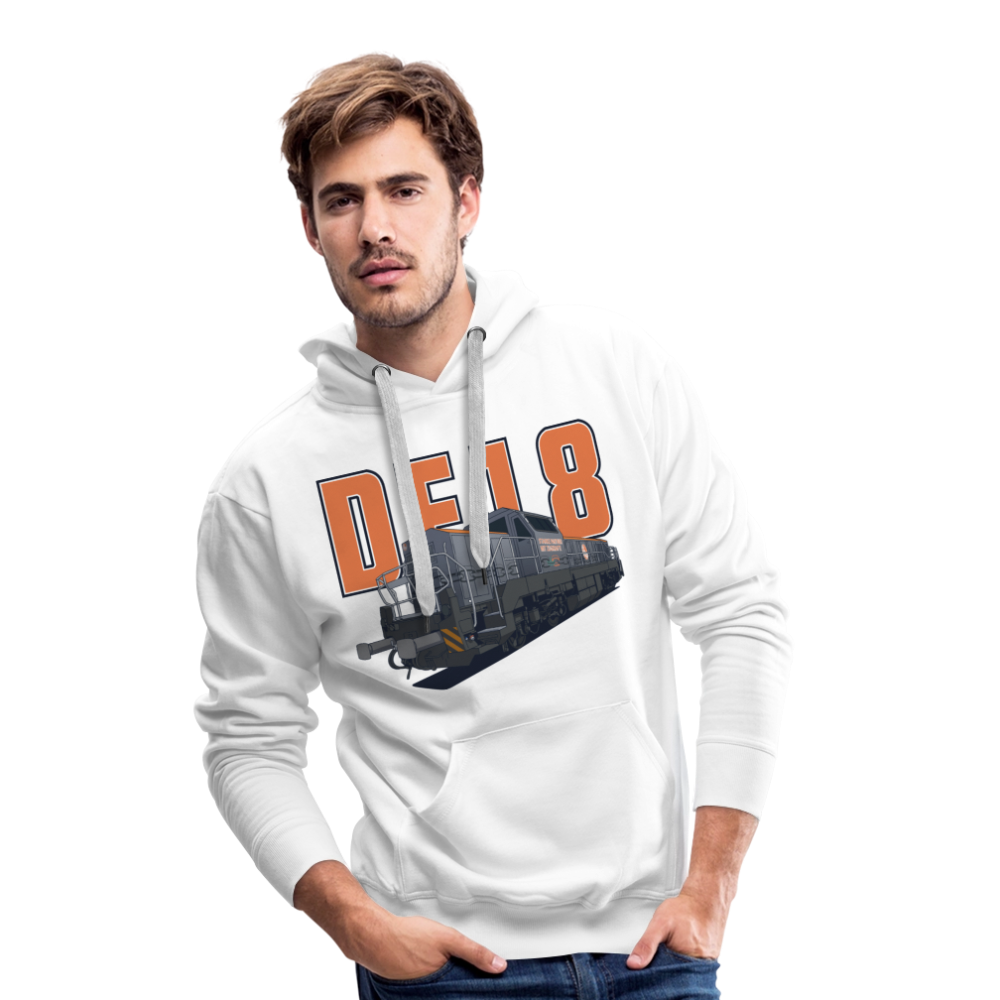 Männer Premium Hoodie - Weiß