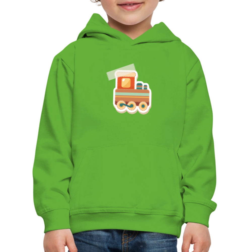 Kinder Premium Hoodie - Hellgrün