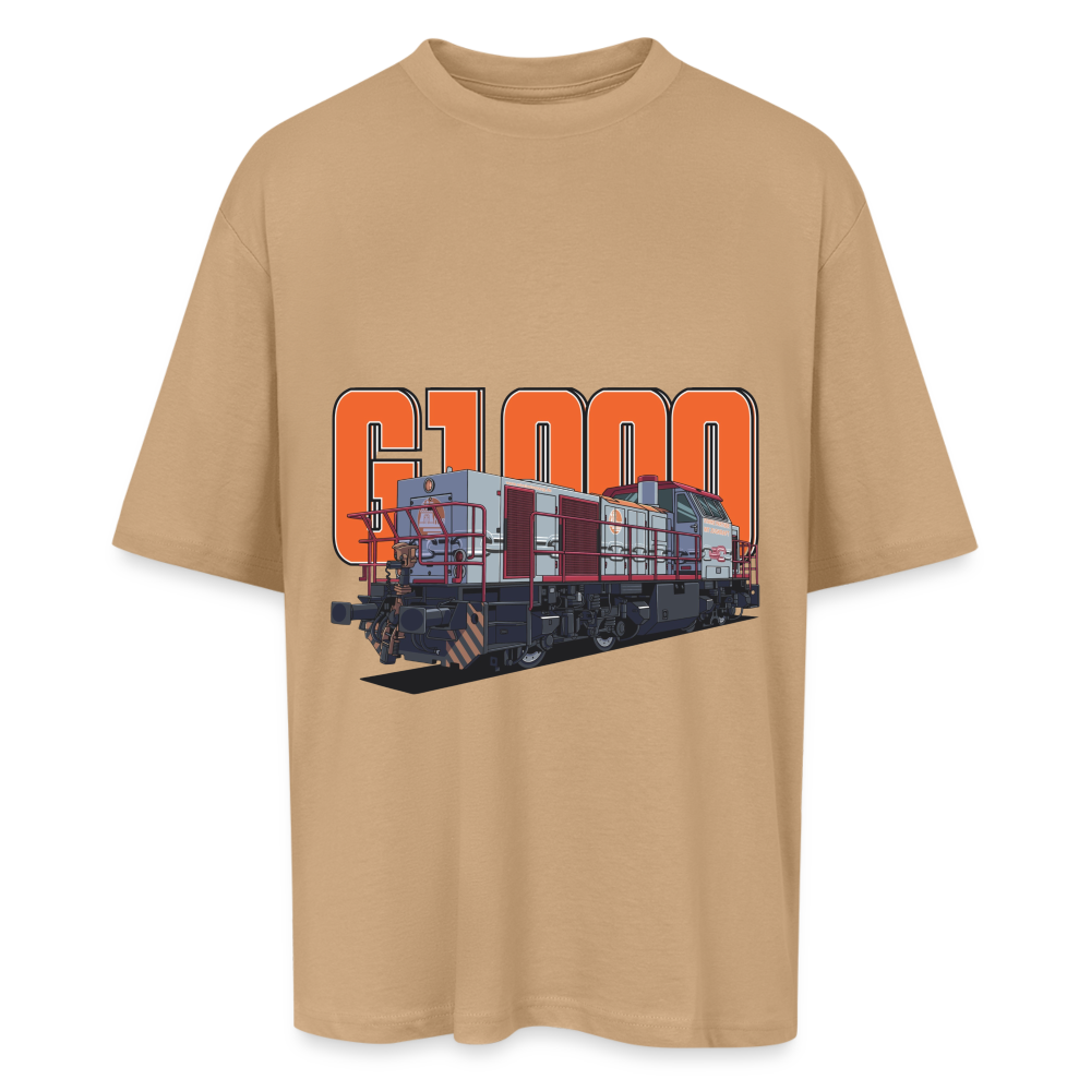 Oversized Unisex T-Shirt - Beige