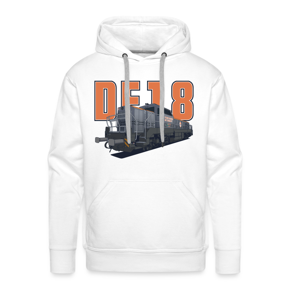 Männer Premium Hoodie - Weiß