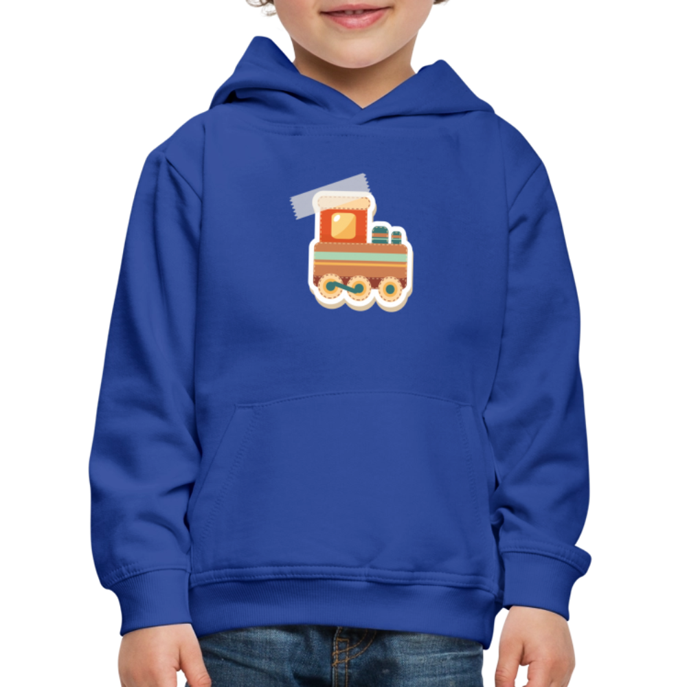 Kinder Premium Hoodie - Royalblau