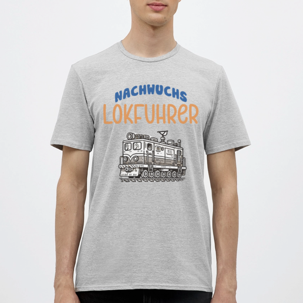 Männer T-Shirt - Grau meliert