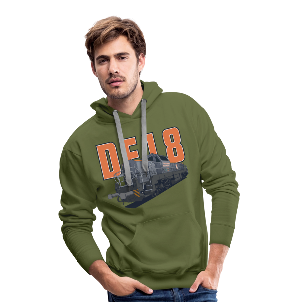 Männer Premium Hoodie - Olivgrün
