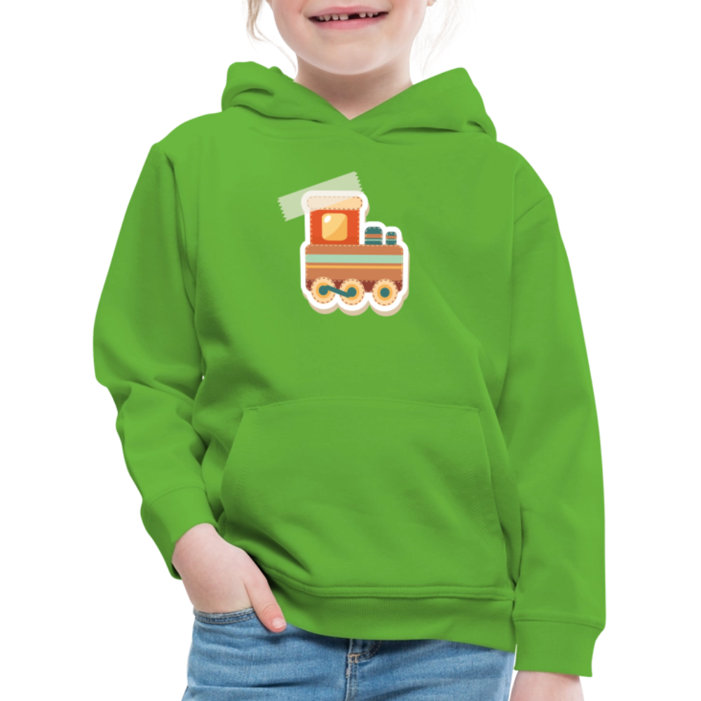 Kinder Premium Hoodie - Hellgrün