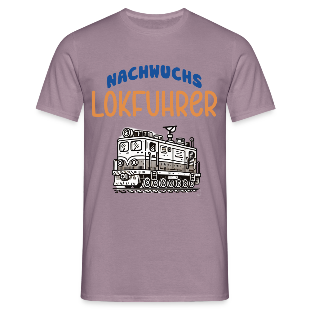 Männer T-Shirt - Lilagrau 
