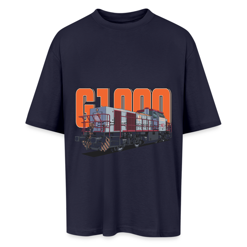 Oversized Unisex T-Shirt - Navy